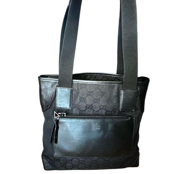 Gucci Black GG small tote Bag